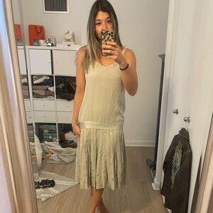 RARE Vintage runway silk two piece set!